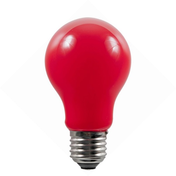 SPL filament LED normaallamp 1W E27 230V rood niet dimbaar
