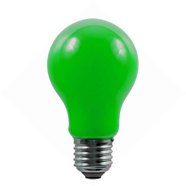 SPL filament LED normaallamp 1W E27 230V groen niet dimbaar