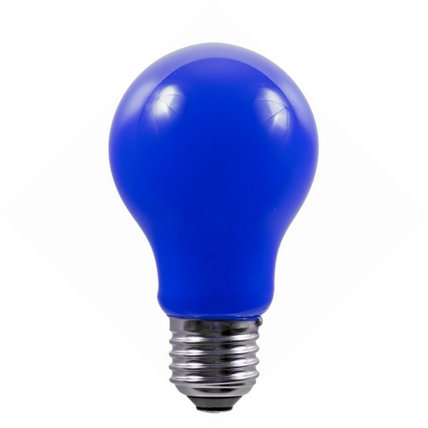 SPL filament LED normaallamp 1W E27 230V blauw niet dimbaar