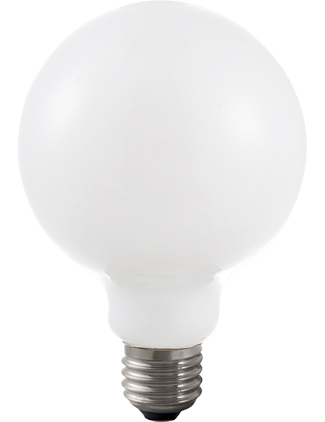 SPL filament LED globelamp 95mm 5,5W E27 230V 2500K kleur 925 opaal dimbaar