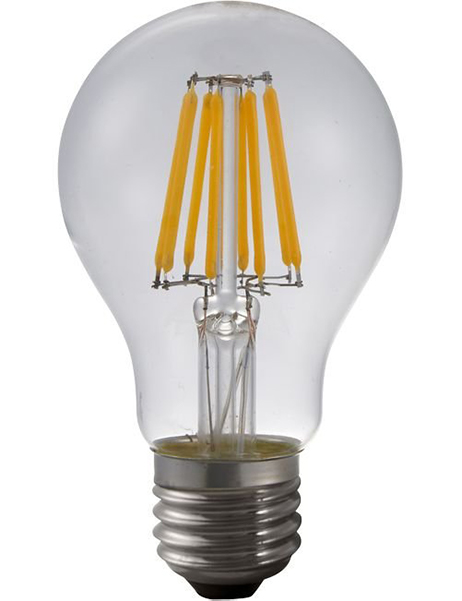 SPL filament LED normaallamp 6,5W E27 230V 2500K kleur 925 helder dimbaar