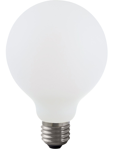 SPL filament LED globelamp 95mm 5,5W E27 230V 2500K kleur 925 mat dimbaar
