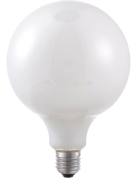 SPL filament LED globelamp 125mm 5,5W E27 230V 2500K kleur 925 opaal dimbaar