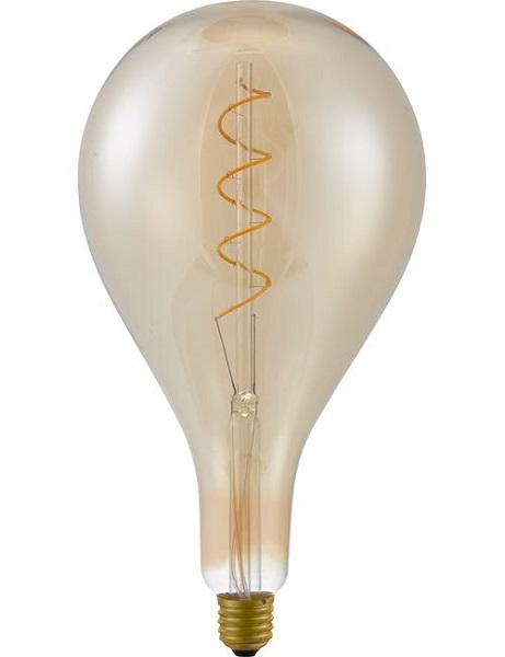 SPL fil LEDlamp Big Flex XXL 4W E27 230V 820 2000K goud dimbaar