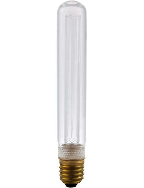 SPL Vintage LED buislamp 2,5W E27 2000K kleur 820 T30x185mm helder dimbaar
