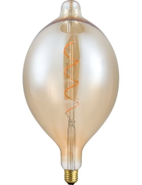 SPL Big Flex flexLED filament LEDlamp 4W E27 230V 2000K kleur 820 goud dimbaar
