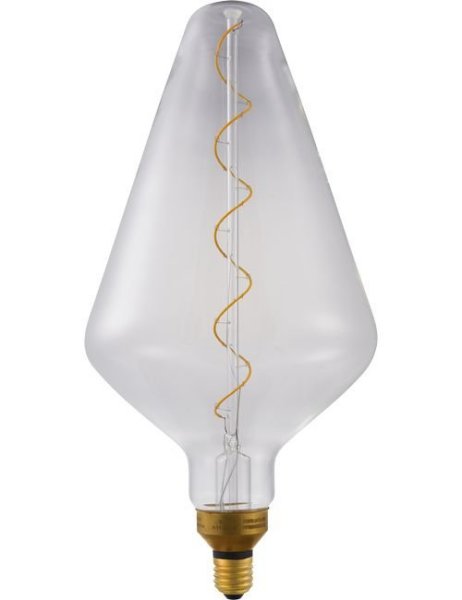 SPL Big Flex flexLED filament Cone LEDlamp 6W E27 230V 2200K kleur 922 helder dimbaar