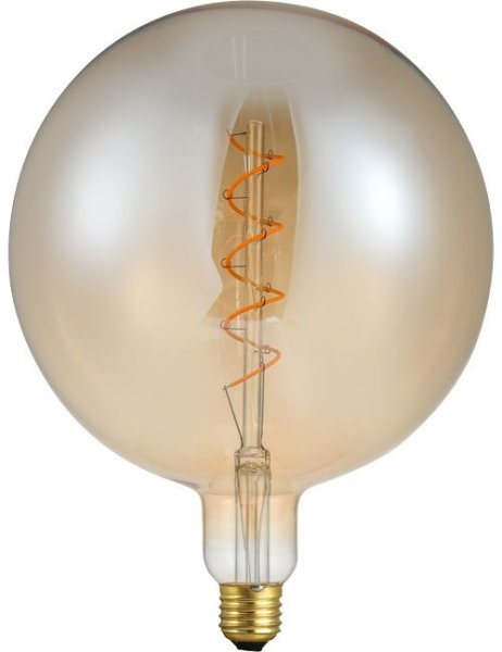SPL Big Flex flexLED filament LEDlamp 4W E27 230V 2000K kleur 820 goud dimbaar