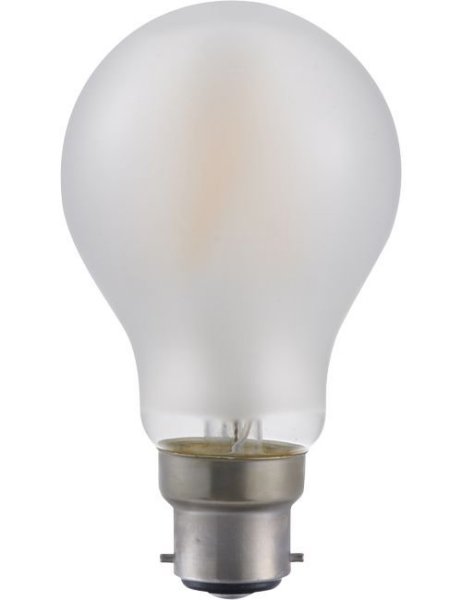 SPL filament LED normaallamp 4W=30W Ba22d 230V 2500K kleur 925 mat dimbaar
