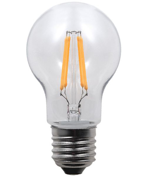 SPL filament LED normaallamp 3,5W=30W E27 230V 2700K kleur 827 helder dimbaar