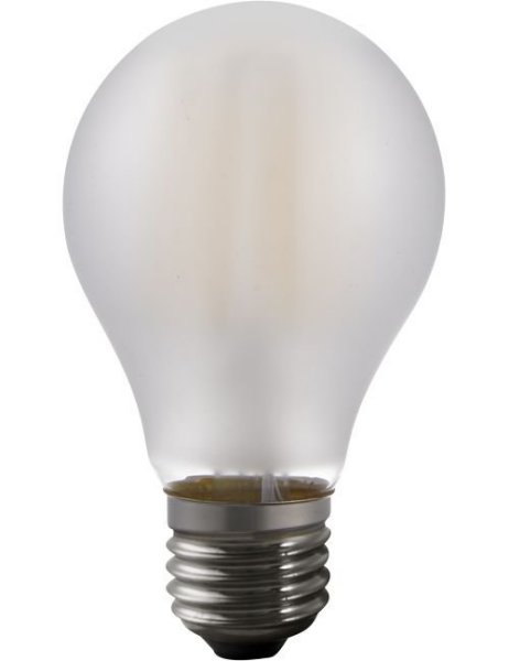 SPL filament LED normaallamp 5W=40W E27 230V 2700K kleur 827 mat dimbaar
