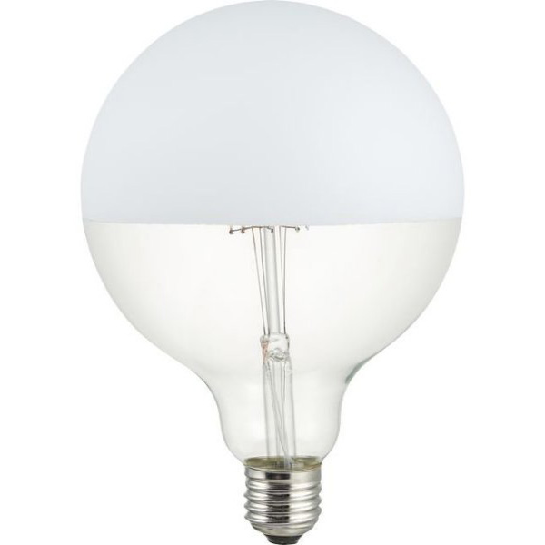 SPL filament LED globe kopspiegellamp 125mm 6,5W E27 230V 2500K kleur 925 wit dimbaar