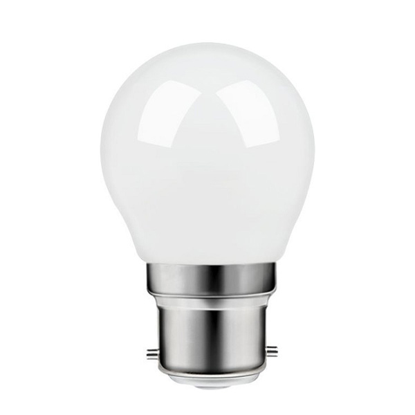 SPL filament LED kogellamp 4,5W=40W Ba22d 230V 2700K kleur 827 mat dimbaar