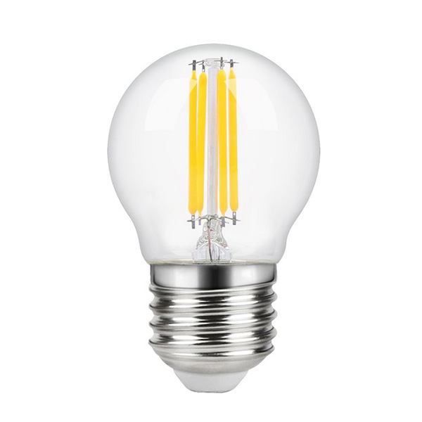 SPL filament LED kogellamp 3,4W=40W E27 230V 2700K kleur 827 helder dimbaar