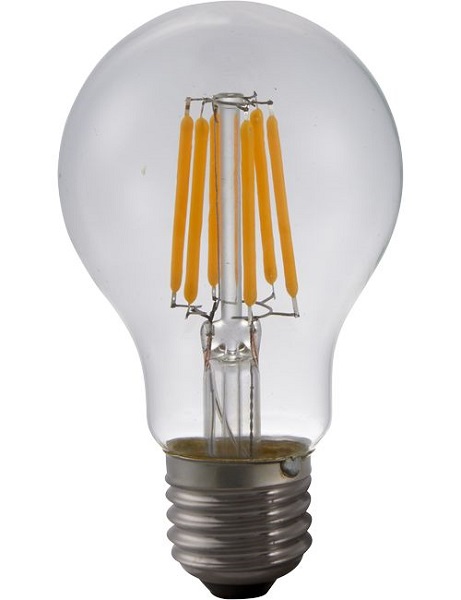 SPL filament LED normaallamp 5,5W=35W E27 230V 2200K kleur 922 helder dimbaar