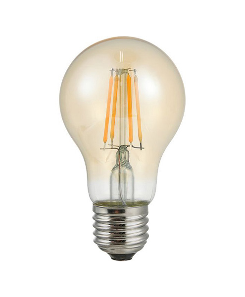 SPL filament LED sensor normaallamp 4W=37W E27 230V 2700K kleur 827 goud niet dimbaar