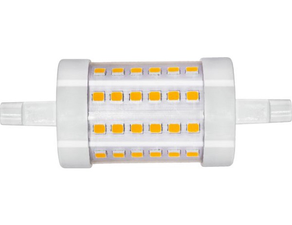 SPL LEDlamp 8W=69W R7s 78mm 220V-240V 3000K kleur 830 dimbaar