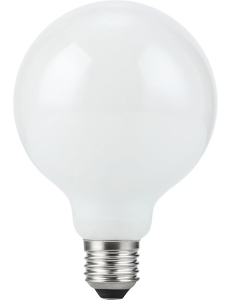 SPL filament LED globelamp 95mm 5,5W E27 230V 2500K kleur 925 opaal dimbaar