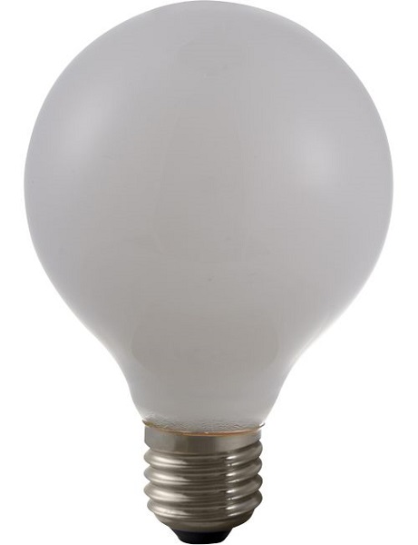 SPL filament LED globelamp 80mm 4W E27 230V 925 2500K opaal dimbaar
