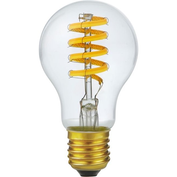 SPL Flex filament LED normaallamp 6W E27 220V-240V 827-822 Dim to warm 2700K-2200K helder dimbaar