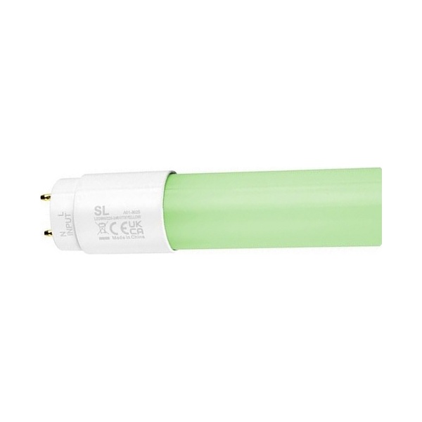 SPL LEDtube T8 18W 220V-240V groen 1200mm niet dimbaar
