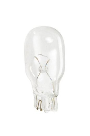 Wedge based lamp 12V 10W T15 W2,1x9,5d 15x36mm helder