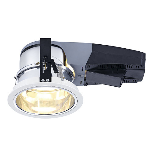 SLV Essens diep PL-C 2x26W 4-pins plafond inbouwarmatuur max. plafonddikte 35mm wit 161751 311999
