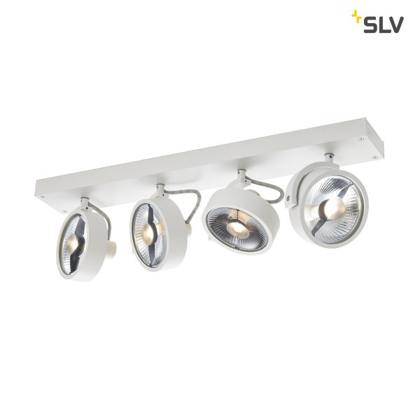 SLV 1002024 Kalu Quad wandlamp 4xES111 max. 75W wit