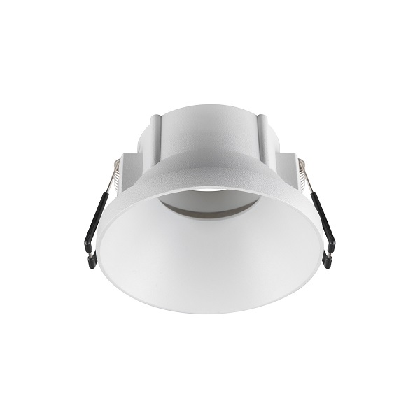 SLV 1007450 New Tria 75 DL inbouwspot rond verdiept met kraag zonder lampvoet wit