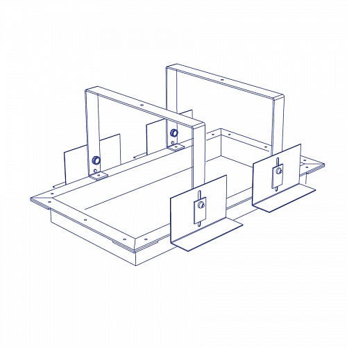 Orbit BB50002 kit 2 modules voor no frame trimless 5-22mm montage