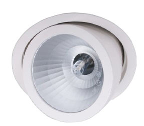 Alpha spot SDW-TG max 100W draai-kantel wit