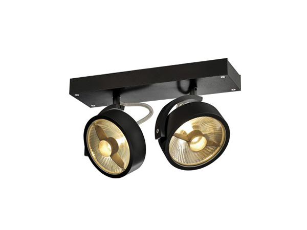 SLV 1000703 Kalu 2 QPAR111 2xGU10 zwart