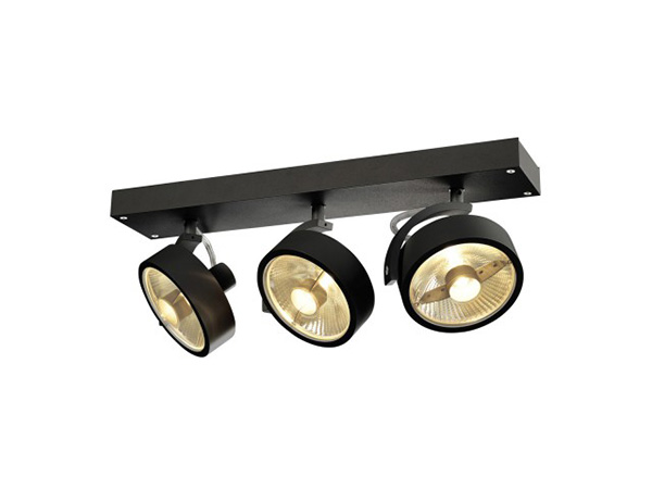 SLV 1000704 Kalu 3 QPAR111 3xGU10 zwart