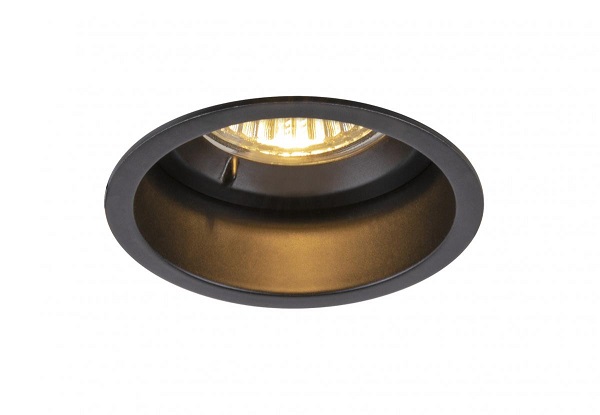 SLV 1005435 Horn Blower GU10 plafond inbouwarmatuur zwart