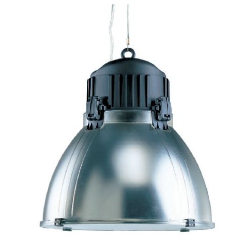Zeppel 400 E27 100W pendelarmatuur voor gloei- of spaarlamp zwart huis en metalen kap
zonder ophangset