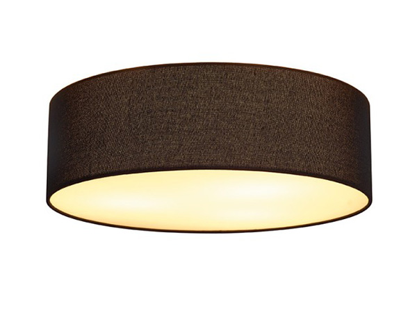 SLV 156050 Tenora CL-1 plafond opbouwarmatuur wit scherm E27 zwart