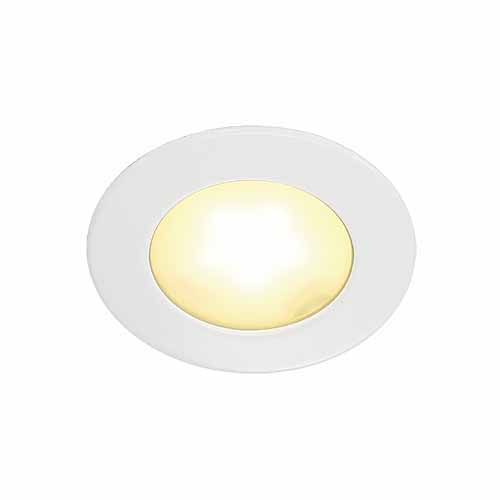 SLV 112221 DL 126 LED 3W 12V 3000K warmwit plafond inbouwarmatuur zonder LEDdriver wit