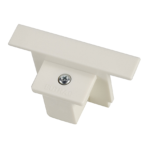 Eutrac 555 0 3217 1 eindkap 3f rail inbouw wit (oude kleur)