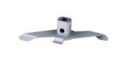 Nordic Light NL Power 047-180-20 3f pendelclip voor staaldraad en M6 draadstang zwart