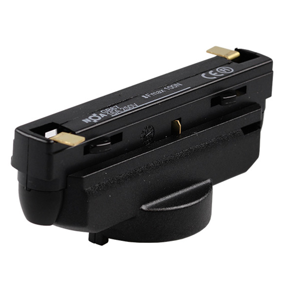 Nordic Global Base GB 67M-2 1f railadaptor zwart schroef