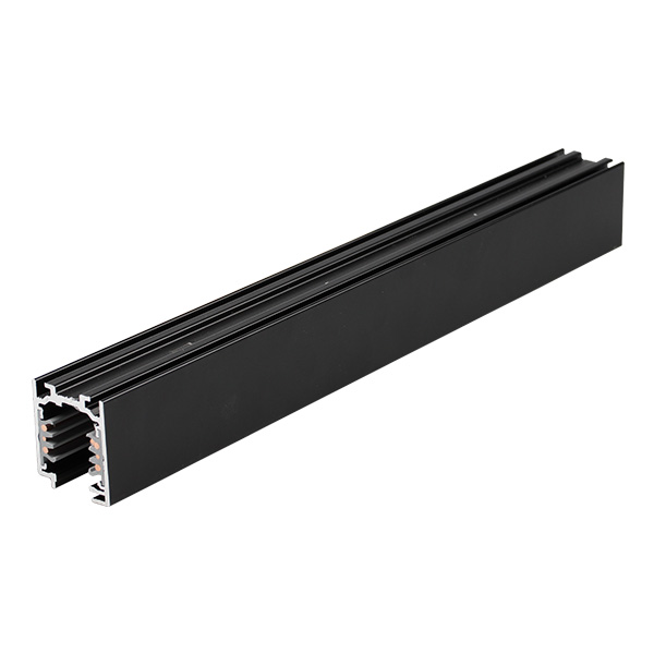 Onetrack by Eutrac 575 2 1104 2 3fase spanningsrail opbouw Dali zwart 4m