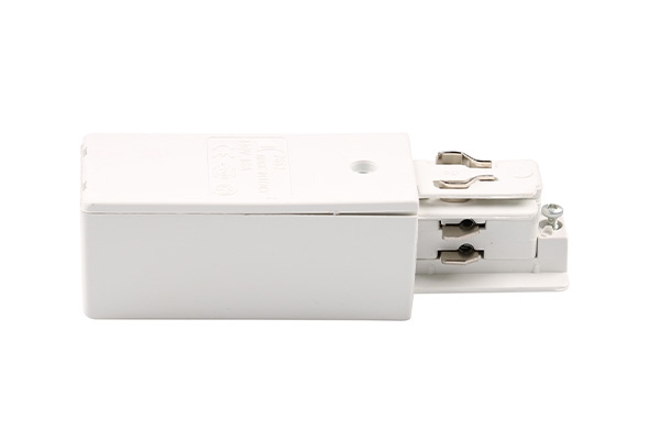 Ivela 3f vierkant voeding aarde rechts wit 7652-10-W31
