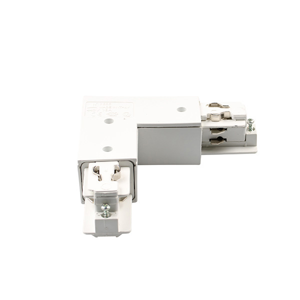 Ivela 7655-10-W31 3f vierkant hoekstuk aarde binnen wit