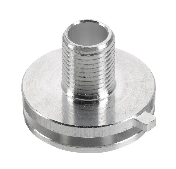 Nordic Global XTSA 57/12-9 nippel draaibaar M10x1 alu l=12mm gat 7,4mm