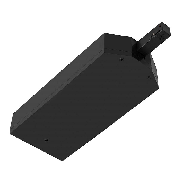 SLV 1007137 48V Track trafo behuizing met 48V Track eindvoeding zwart R