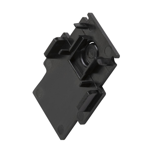 SLV 1006597 48V Track eindkap inbouwrail zwart