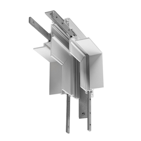 SLV 1006592 48V Track hoekstuk mechanisch inbouw diep stereo wit