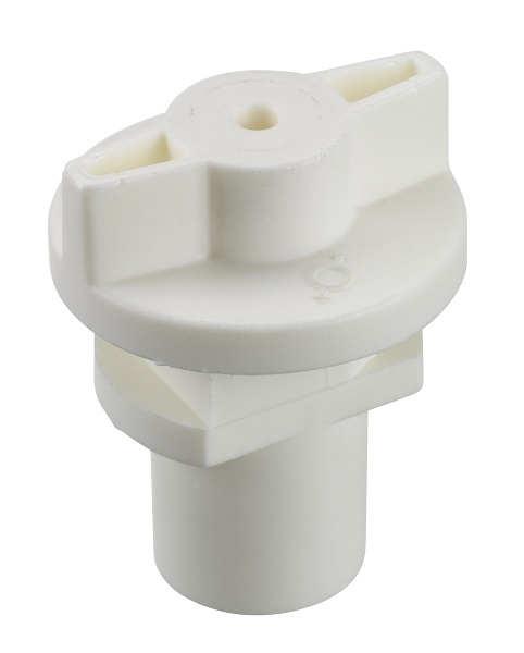 Nordic Global XTAK 142-3 inzetnippel voor 2mm staaldraad of haak max. 100N belasting wit