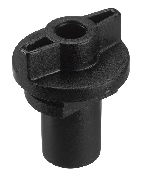 Nordic Global XTAK 146-2 inzetnippel voor M6 moer max. 100N belasting zwart