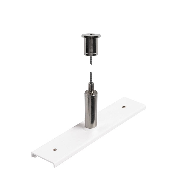 SLV 1006604 48V Track versteviging met ophangset 3m kabel wit